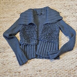 Dark Gray Knit Sweater - Sz SP